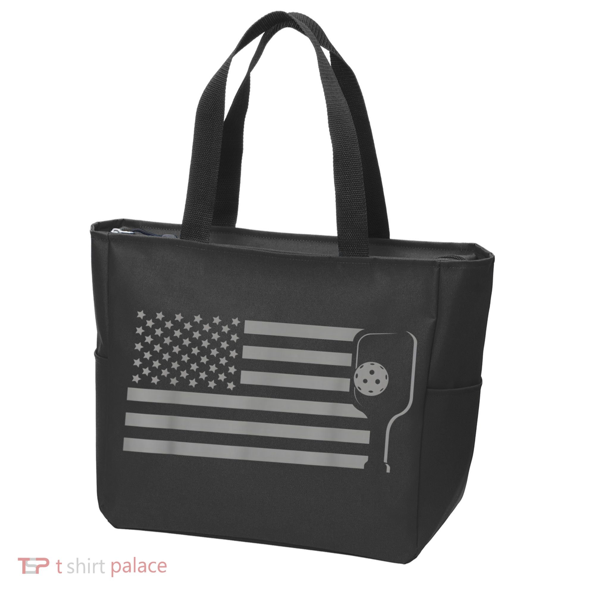 American Flag Pickleball Apparel Pickleball Tote Bag