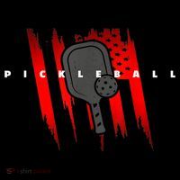 American Flag Pickleball Apparel Pickleball Women's Hoodie thumb 2