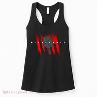 American Flag Pickleball Apparel Pickleball Women's Tank Top thumb 0