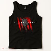 American Flag Pickleball Apparel Pickleball Tank Top thumb 2