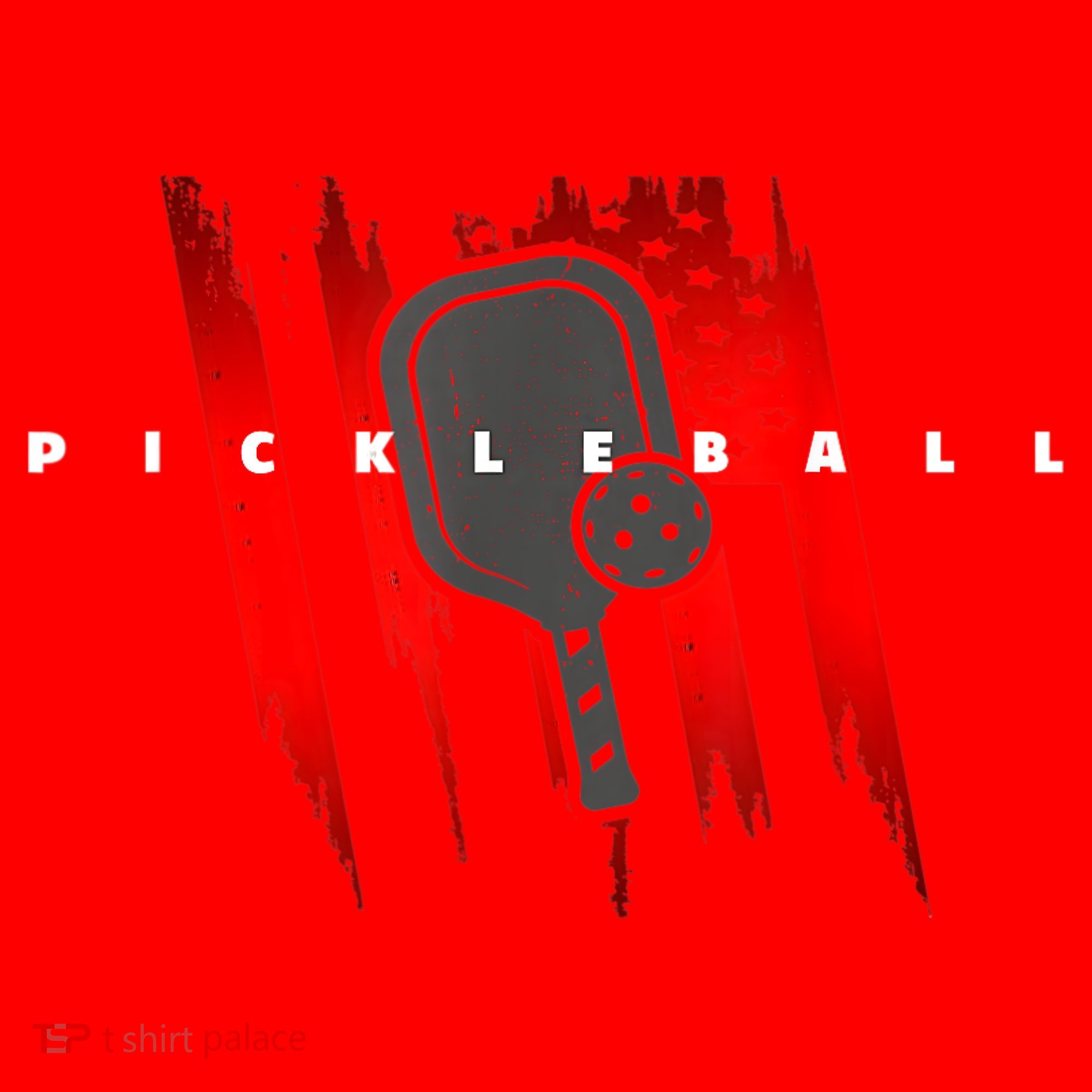 American Flag Pickleball Apparel Pickleball Santa Hat