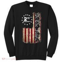 American Flag Patriotic We The People 2nd Amendment Sweatshirt thumb 0