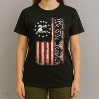 American Flag Patriotic We The People 2nd Amendment T-Shirt thumb 4