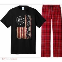 American Flag Patriotic We The People 2nd Amendment Pajama Set thumb 0