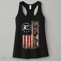 American Flag Patriotic We The People 2nd Amendment Women's Tank Top thumb 3
