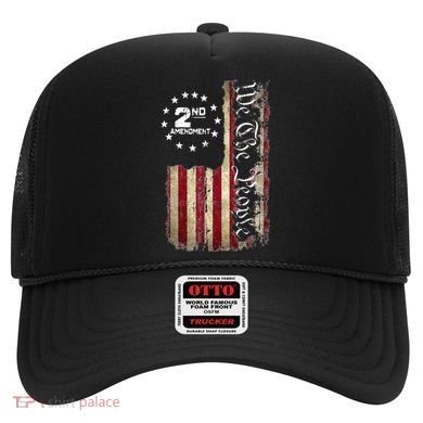 American Flag Patriotic We The People 2nd Amendment Hat