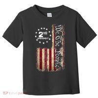 American Flag Patriotic We The People 2nd Amendment Toddler T-Shirt thumb 0