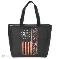 American Flag Patriotic We The People 2nd Amendment Tote Bag thumb 0