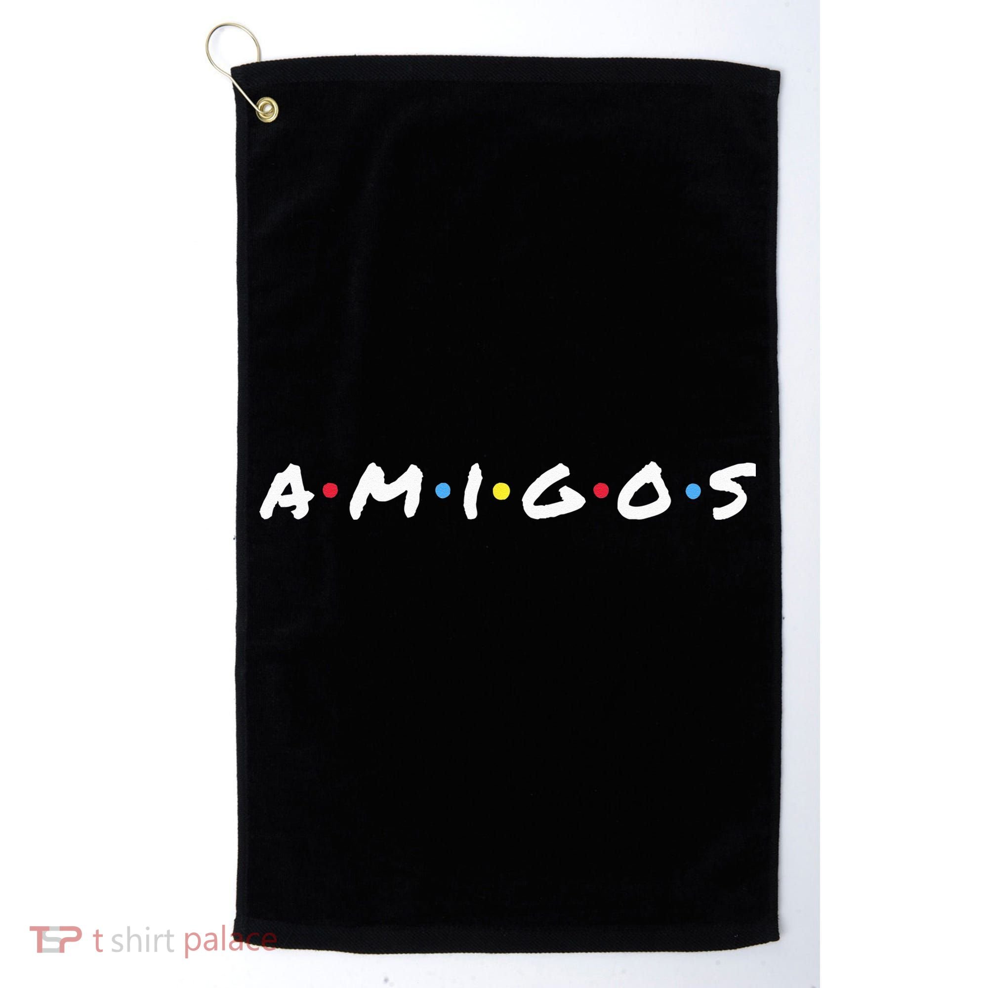 Amigos Fun Pop Culture Friends Humor Cute Golf Towel