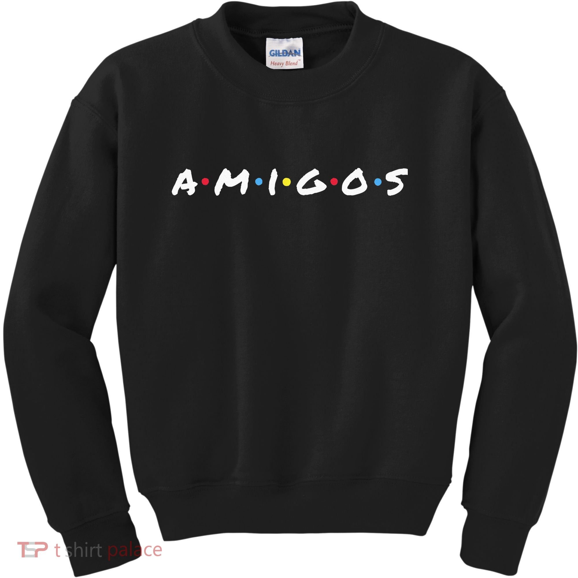 Amigos Fun Pop Culture Friends Humor Cute Kids Sweatshirt