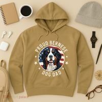 American Flag Proud Bernese Mountain Dog Dad Hoodie thumb 3