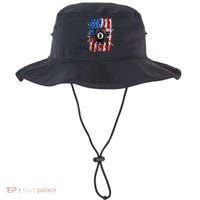 American Flag Pool Snooker Billiards Player 8 Ball Usa Gift Bucket Hat thumb 0
