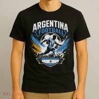 Argentina Football Passion Fans And Players T-Shirt thumb 3