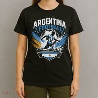 Argentina Football Passion Fans And Players T-Shirt thumb 4