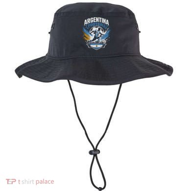 Argentina Football Passion Fans And Players Bucket Hat
