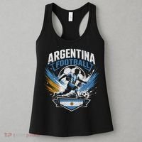 Argentina Football Passion Fans And Players Women's Tank Top thumb 3
