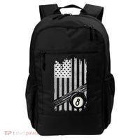 American Flag Pool Table Billiard 8 Ball Wear Backpack thumb 0