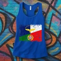 Azores Flag Portugal Flag Patriotic Portuguese Roots Women's Tank Top thumb 3