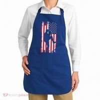 American Flag Pitcher Baseball Apparel Great Gift Baseball Gift Apron thumb 2