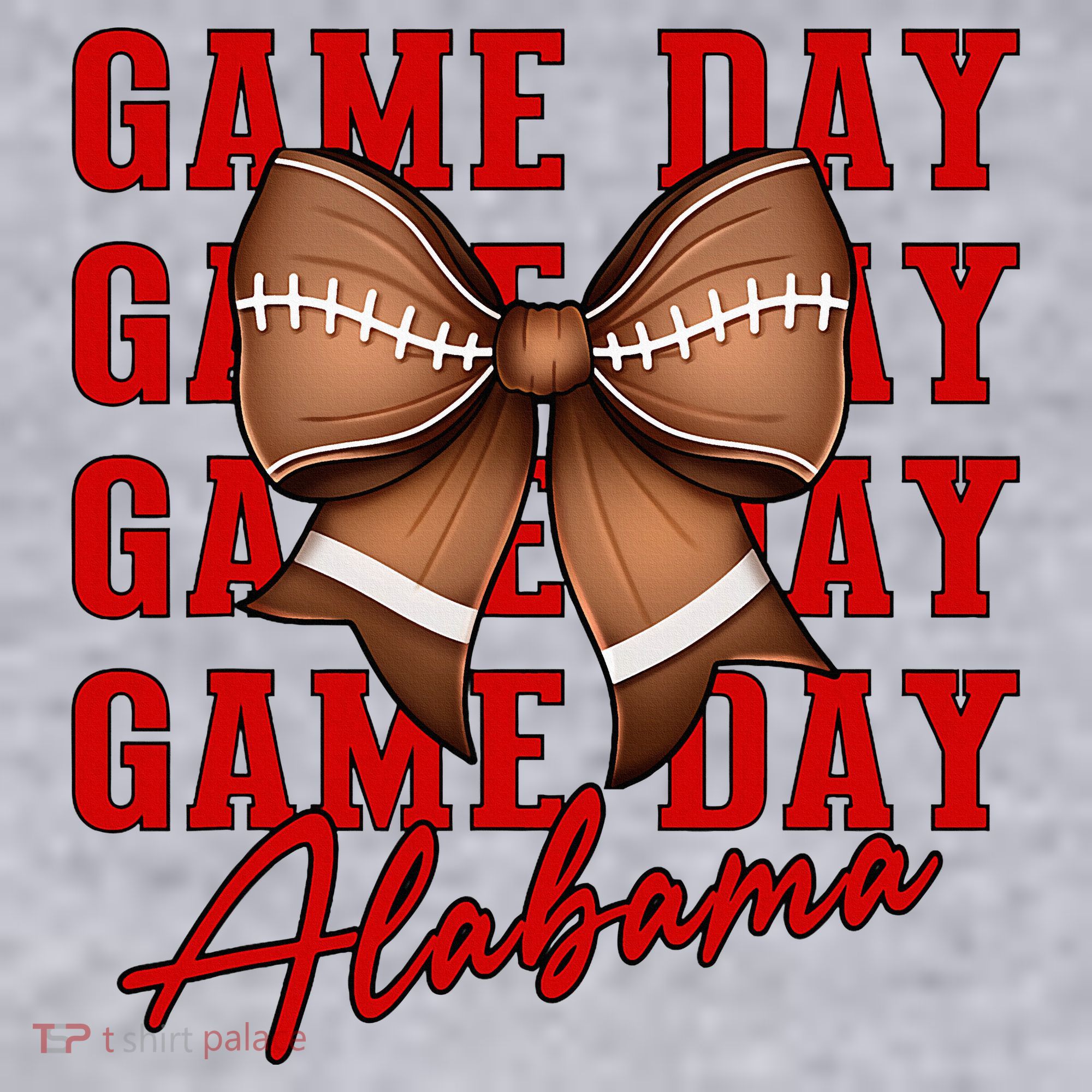 Alabama Football Pretty Coquette Style Bow Women's Sweatshirt