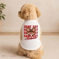 Alabama Football Pretty Coquette Style Bow Doggie Tank thumb 2