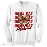 Alabama Football Pretty Coquette Style Bow Sweatshirt thumb 0