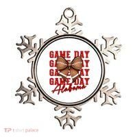 Alabama Football Pretty Coquette Style Bow Ornament thumb 0