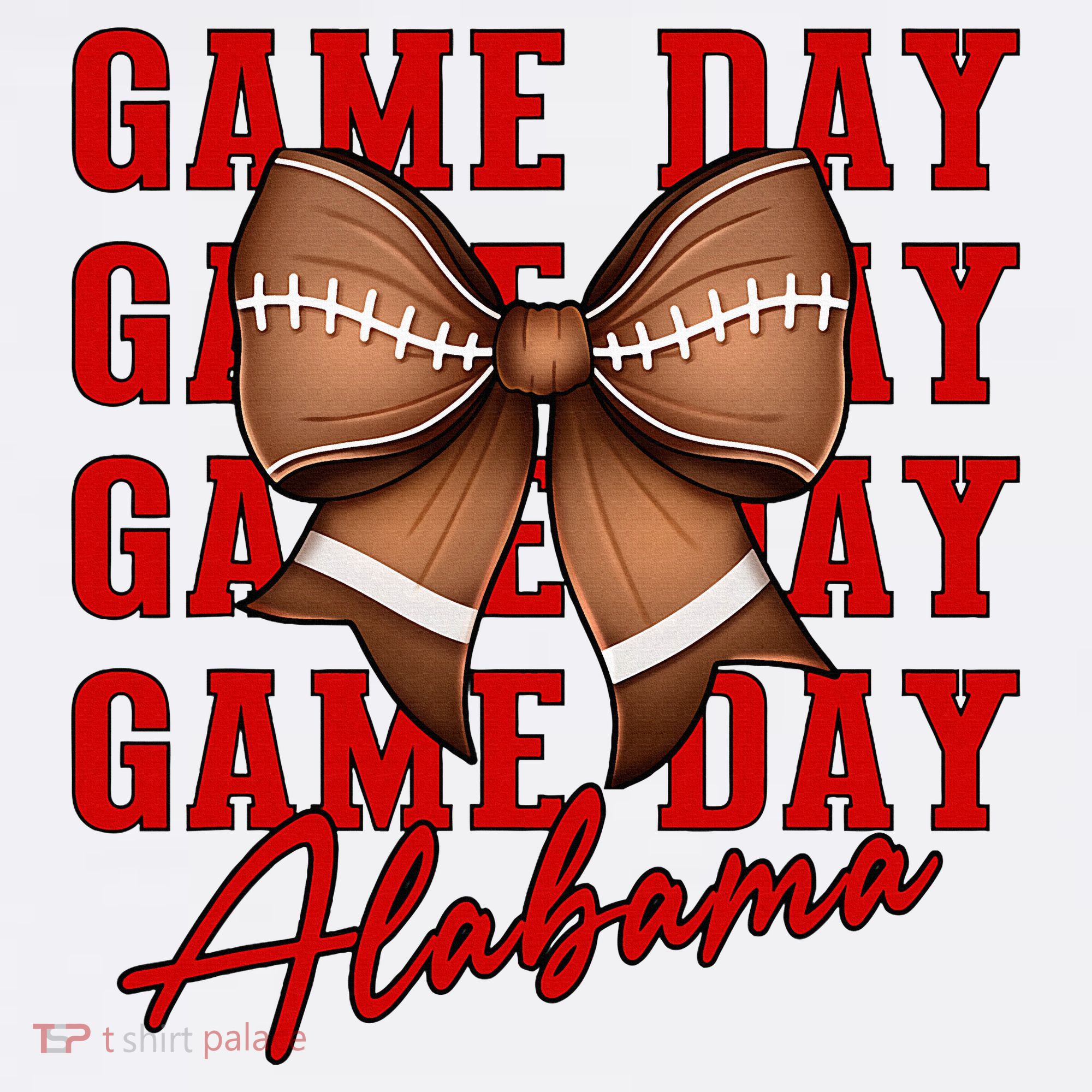Alabama Football Pretty Coquette Style Bow Women's Tank Top