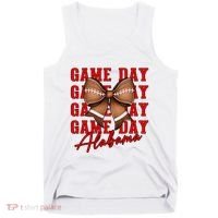 Alabama Football Pretty Coquette Style Bow Tank Top thumb 0