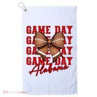 Alabama Football Pretty Coquette Style Bow Golf Towel thumb 0