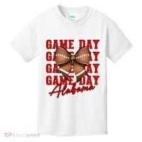 Alabama Football Pretty Coquette Style Bow Kids T-Shirt thumb 0