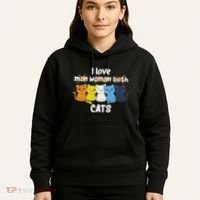 Aroace Flag Pride Lgbtq Cats Cute Aroace Cat Hoodie thumb 5