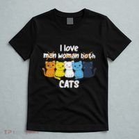 Aroace Flag Pride Lgbtq Cats Cute Aroace Cat T-Shirt thumb 5