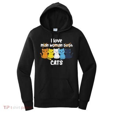 Aroace Flag Pride Lgbtq Cats Cute Aroace Cat Women's Hoodie