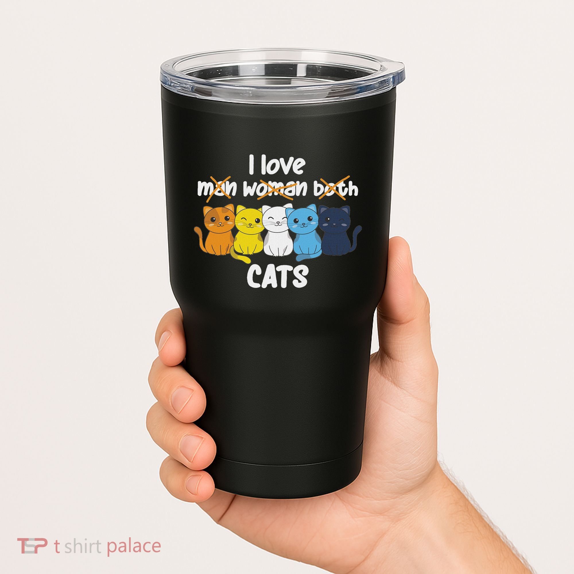 Aroace Flag Pride Lgbtq Cats Cute Aroace Cat Tumbler