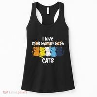 Aroace Flag Pride Lgbtq Cats Cute Aroace Cat Women's Tank Top thumb 0