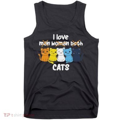 Aroace Flag Pride Lgbtq Cats Cute Aroace Cat Tank Top