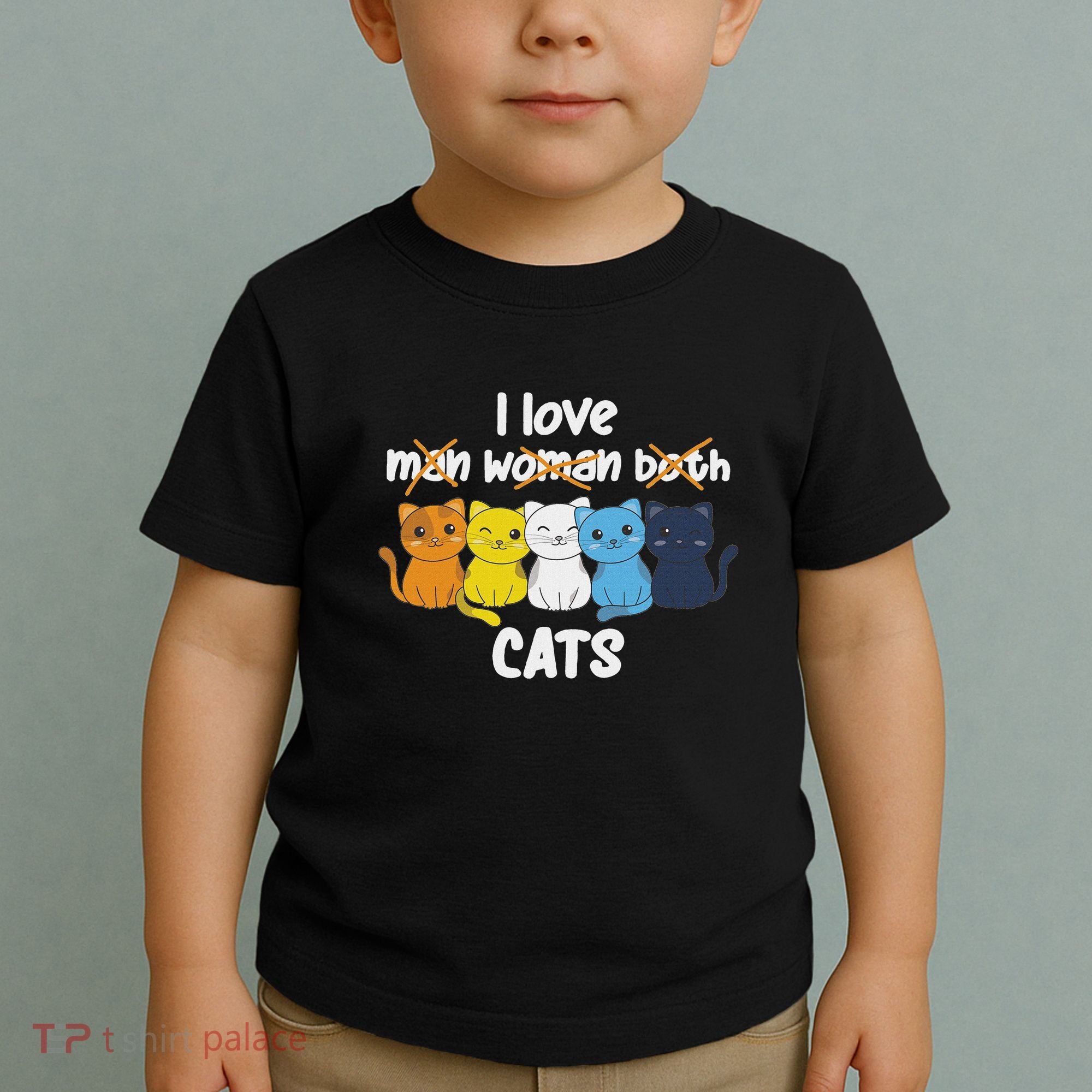 Aroace Flag Pride Lgbtq Cats Cute Aroace Cat Toddler T-Shirt