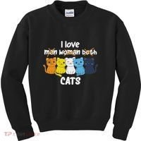 Aroace Flag Pride Lgbtq Cats Cute Aroace Cat Kids Sweatshirt thumb 0