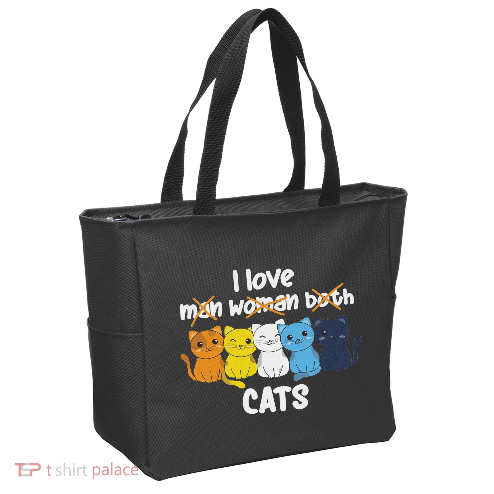 Aroace Flag Pride Lgbtq Cats Cute Aroace Cat Tote Bag