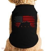 American Flag Quad ATV Apparel Off Road ATV Doggie Tank thumb 0