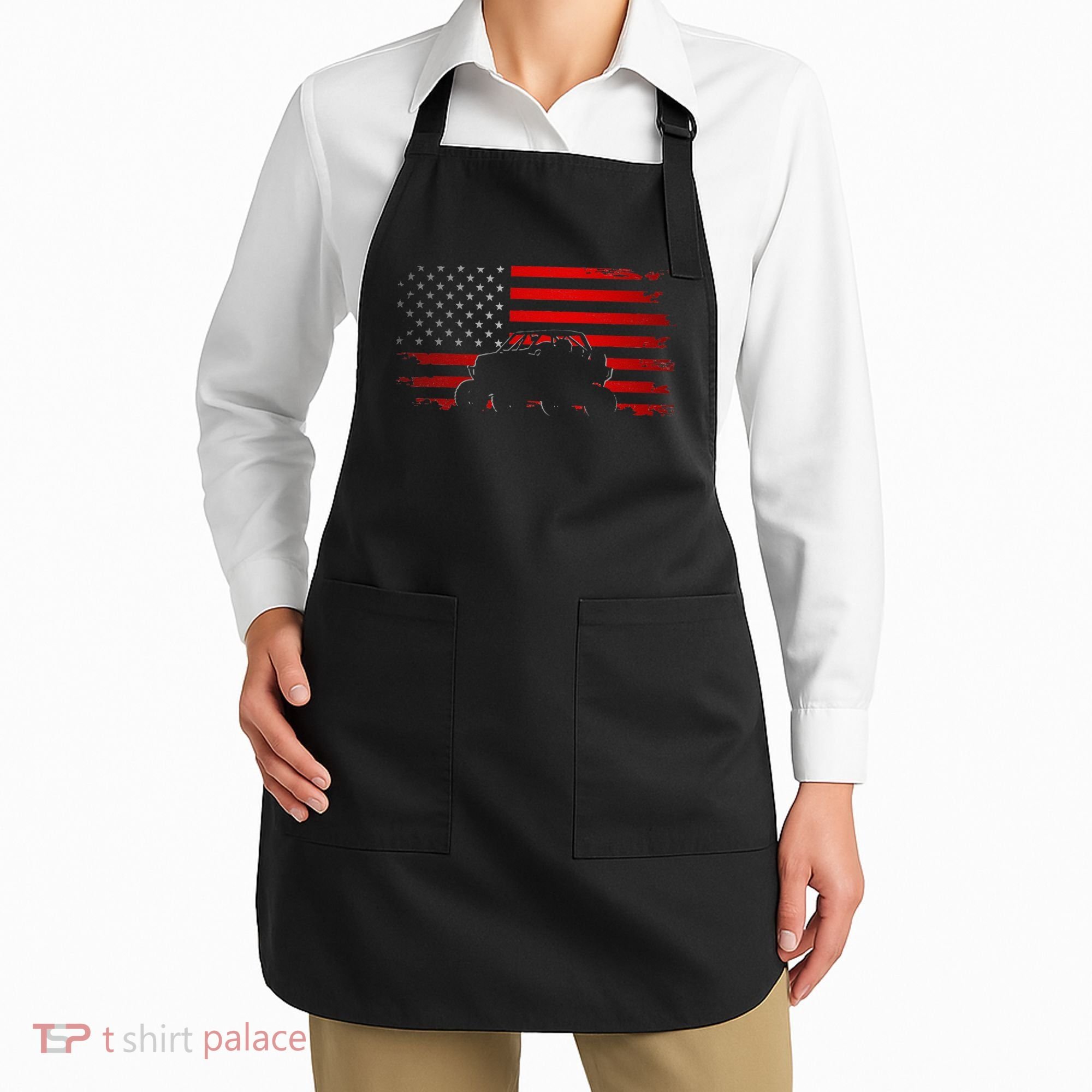American Flag Quad ATV Apparel Off Road ATV Apron