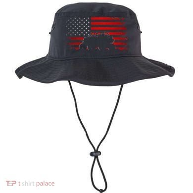 American Flag Quad ATV Apparel Off Road ATV Bucket Hat