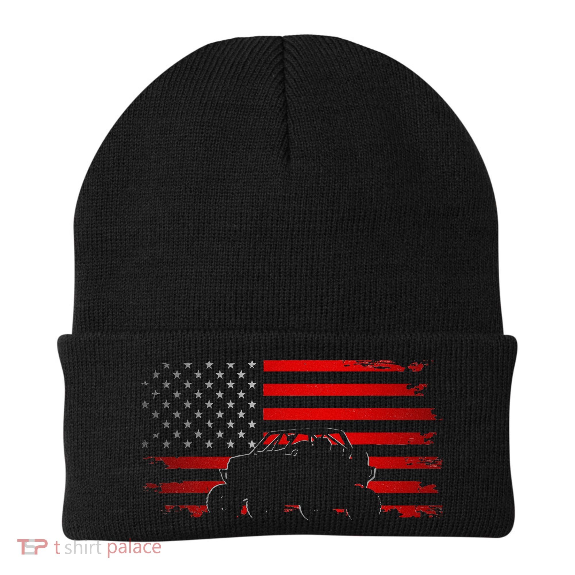 American Flag Quad ATV Apparel Off Road ATV Beanie
