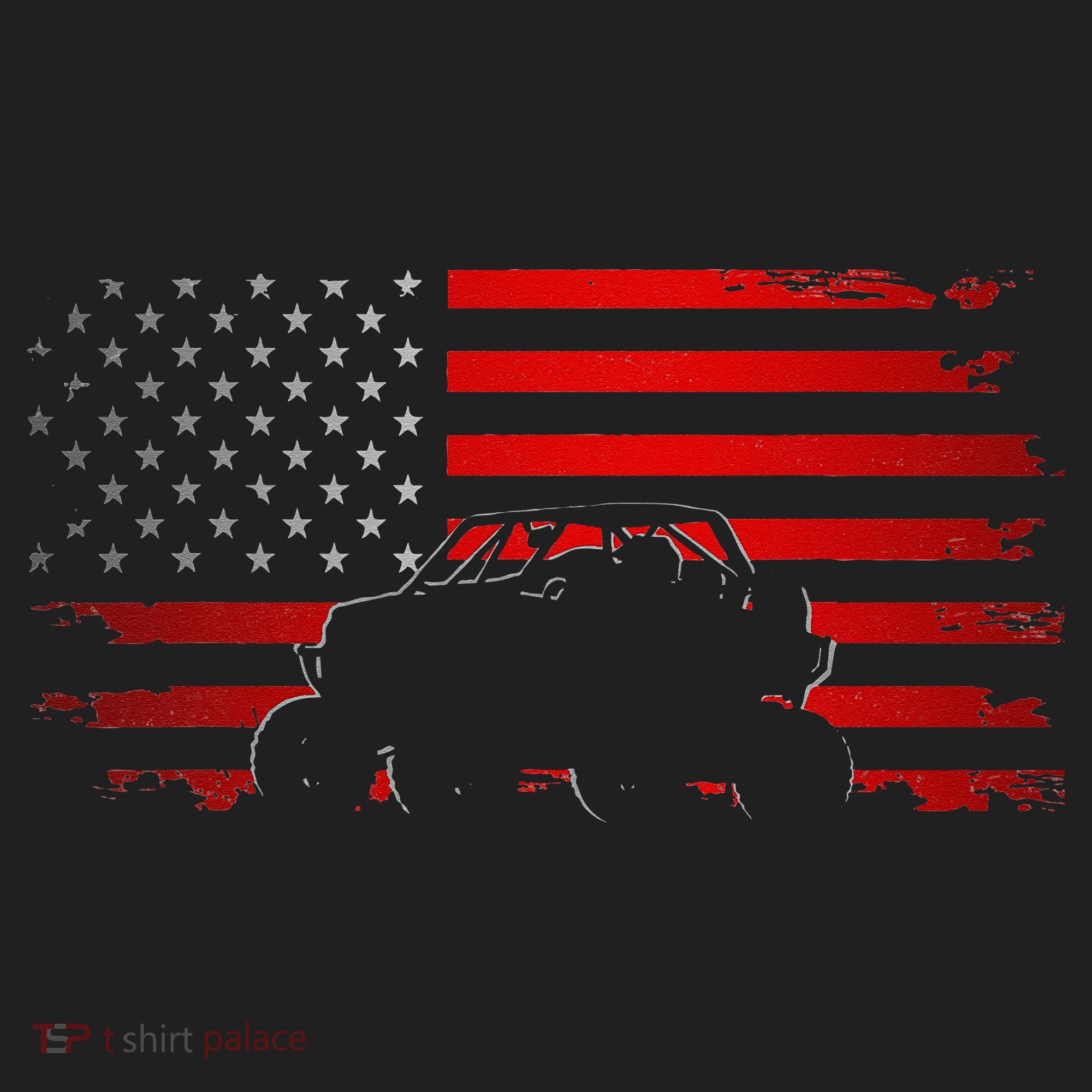 American Flag Quad ATV Apparel Off Road ATV Tumbler