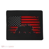 American Flag Quad ATV Apparel Off Road ATV Mousepad thumb 0