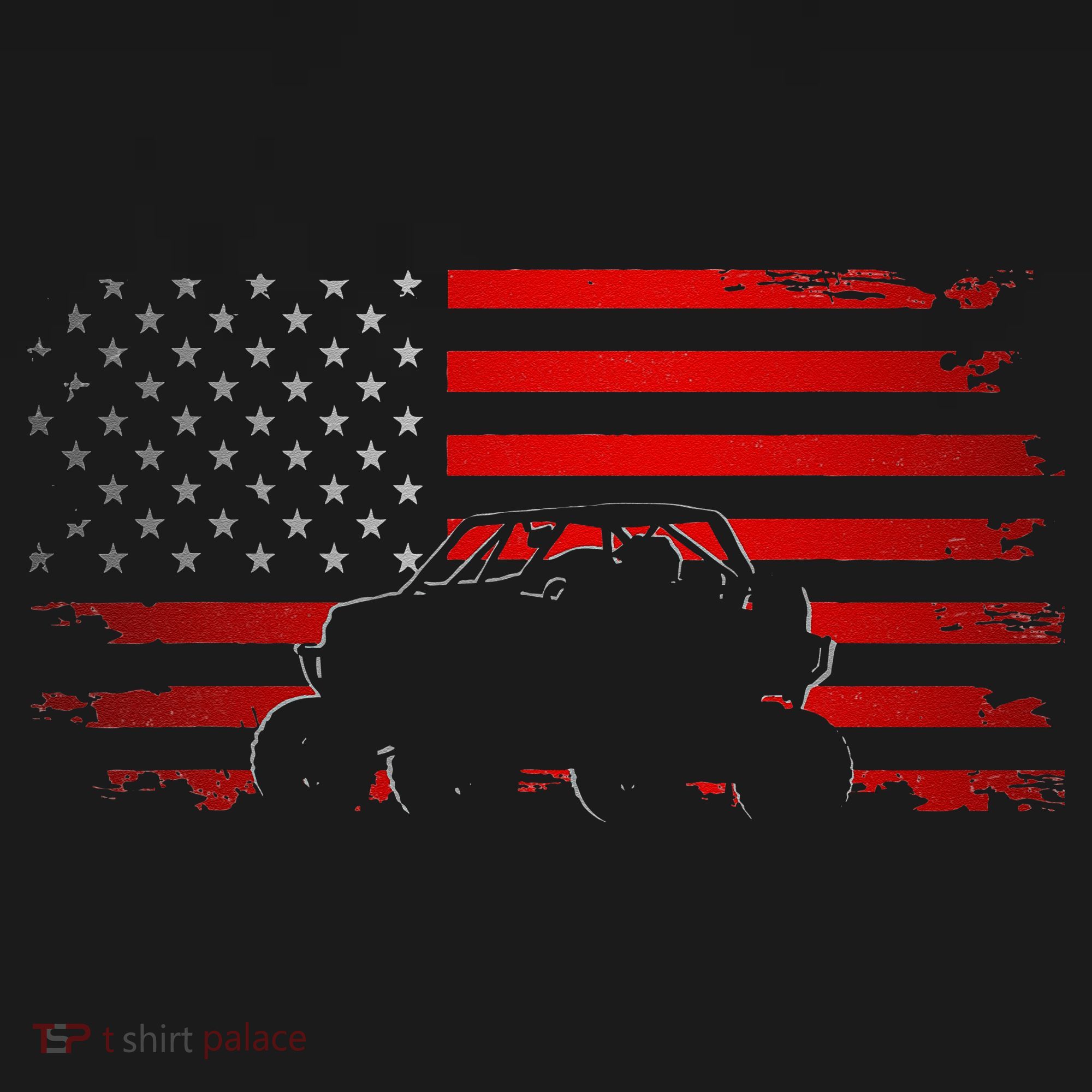American Flag Quad ATV Apparel Off Road ATV Women's Tank Top