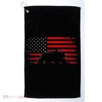 American Flag Quad ATV Apparel Off Road ATV Golf Towel thumb 0