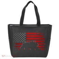 American Flag Quad ATV Apparel Off Road ATV Tote Bag thumb 0
