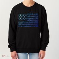 American Flag Railroad Train Conductor Gift Women's Sweatshirt thumb 0